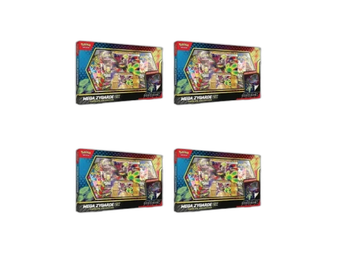 2026 Pokémon Mega Evolution Mega Zygarde ex Premium Collection 4x Lot