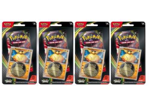 2026 Pokémon Mega Evolution Perfect Order Makuhita Premium Checklane Pack 4x Lot