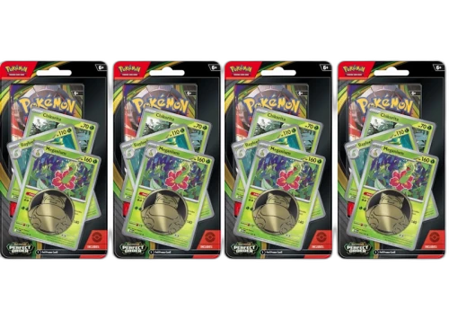 2026 Pokémon Mega Evolution Perfect Order Meganium Bayleed Chikorita Premium Checklane Pack 4x Lot
