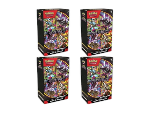 2026 Pokémon Mega Evolution Pitch Black Booster Bundle 4x Lot