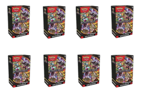 2026 Pokémon Mega Evolution Pitch Black Booster Bundle 8x Lot