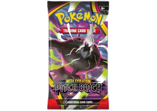 2026 Pokémon Mega Evolution Pitch Black Booster Pack (Random Pack Art)