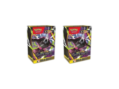 2026 Pokémon Mega Evolution Pitch Black Build and Battle Box 2x Lot