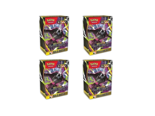 2026 Pokémon Mega Evolution Pitch Black Build and Battle Box 4x Lot