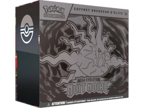 2026 Pokémon Mega Evolution Pitch Black Elite Trainer Box (French)