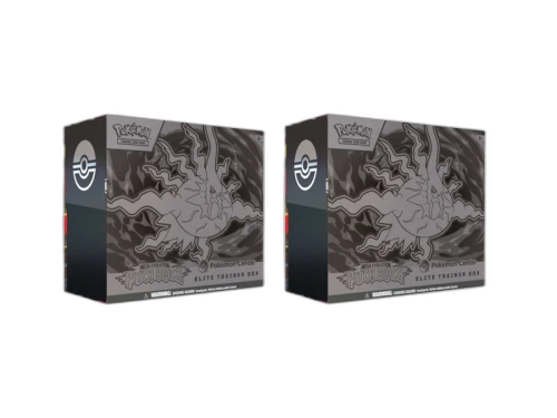 2026 Pokémon Mega Evolution Pitch Black Pokemon Center Elite Trainer Box 2x Lot