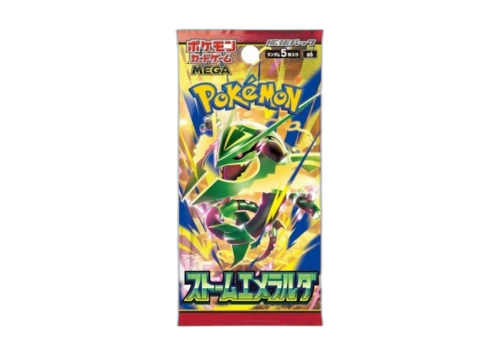 2026 Pokémon Mega Evolution Storm Emeralda Booster Pack (Japanese)