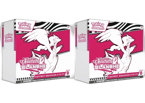 2026 Pokémon Mega Evolution White Flare Elite Trainer Box French Version 2x Lot