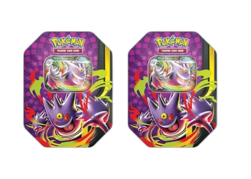 2026 Pokémon Mega Gengar Mega Moonlit Tin 2x Lot