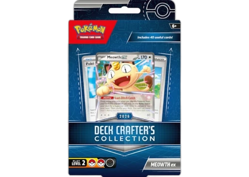 2026 Pokémon Trainer Deck Deck Crafters Collection Meowth Ex Edition