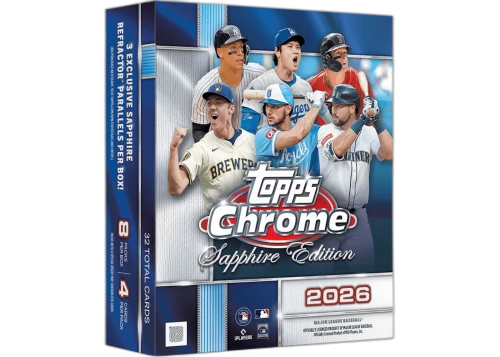 2026 Topps Chrome Baseball Sapphire Edition Hobby Box