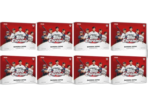 2026 Topps Chrome Baseball Team Samurai Japan Hobby Box 8x Lot