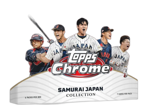2026 Topps Chrome Baseball Team Samurai Japan Hobby Box