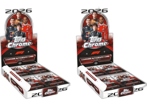 2026 Topps Chrome Formula 1 Hobby Box 2x Lot
