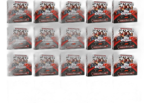 2026 Topps Chrome Formula 1 Mega Box 20x Lot