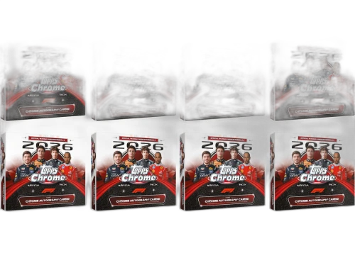 2026 Topps Chrome Formula 1 Mega Box 8x Lot