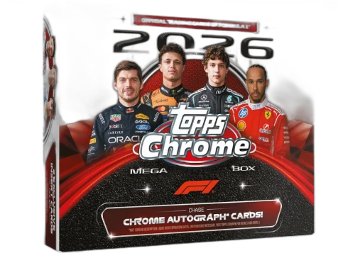 2026 Topps Chrome Formula 1 Mega Box