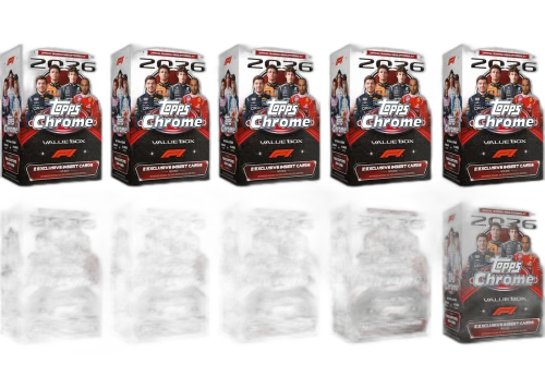 2026 Topps Chrome Formula 1 Value Box 10x Lot