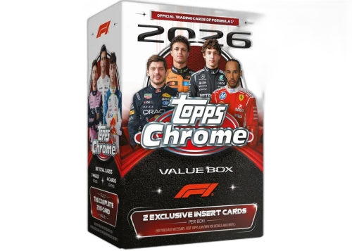 2026 Topps Chrome Formula 1 Value Box
