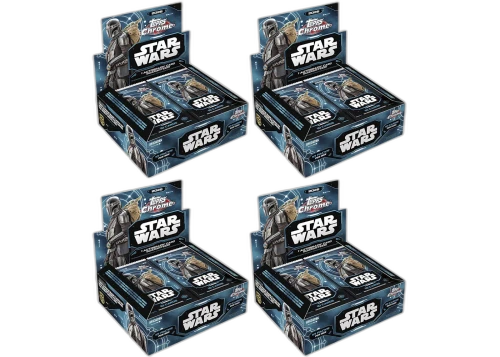 2026 Topps Chrome Star Wars Hobby Box 4x Lot