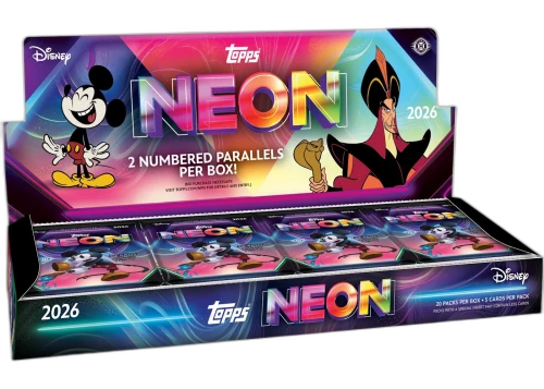 2026 Topps Disney Neon Hobby Box