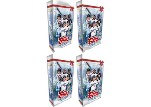 2026 Topps Holiday Baseball Advent Calendar 4x Lot