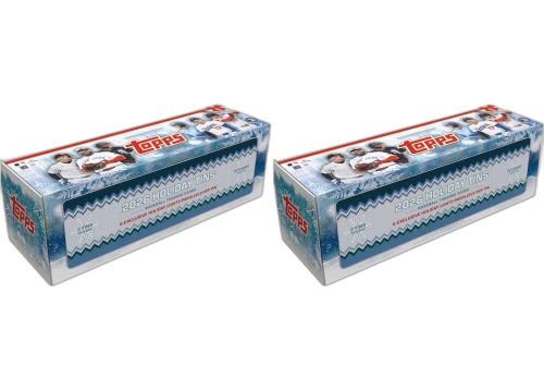 2026 Topps Holiday Baseball Hobby Tin 2x Lot