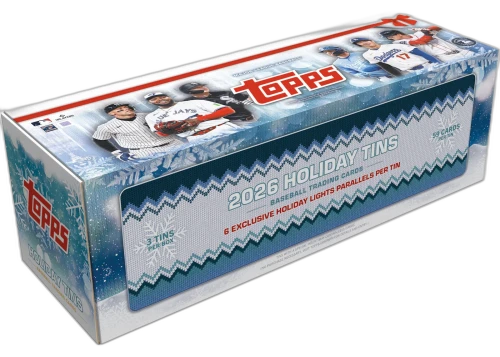 2026 Topps Holiday Baseball Hobby Tin