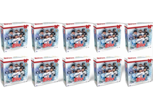 2026 Topps Holiday Baseball Mega Box 10x Lot