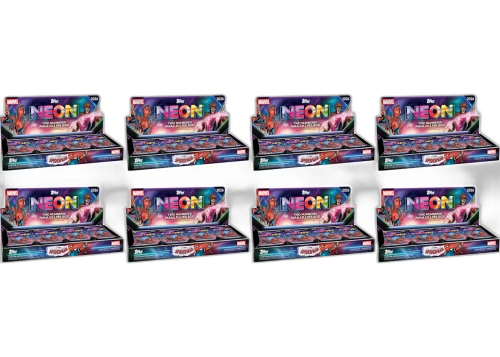 2026 Topps Neon Marvel Hobby Box 8x Lot