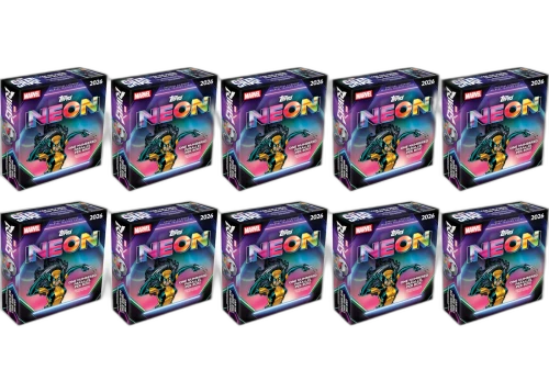2026 Topps Neon Marvel Mega Box 10x Lot