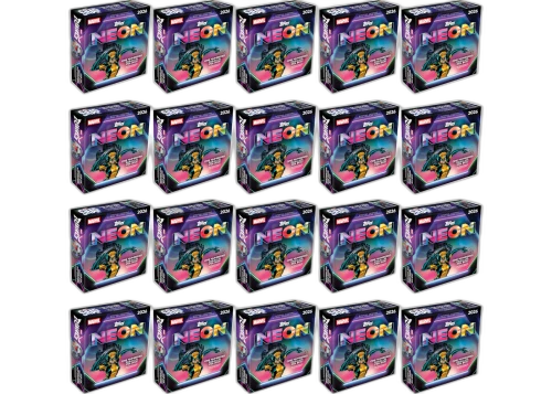 2026 Topps Neon Marvel Mega Box 20x Lot