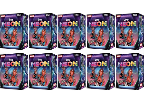 2026 Topps Neon Marvel Value Box 10x Lot