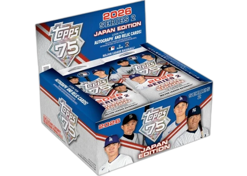 2026 Topps Series 2 75th Anniversary Baseball Japan Edition Hobby Box