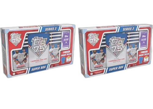 2026 Topps Series 2 Baseball Super Box 2x Lot