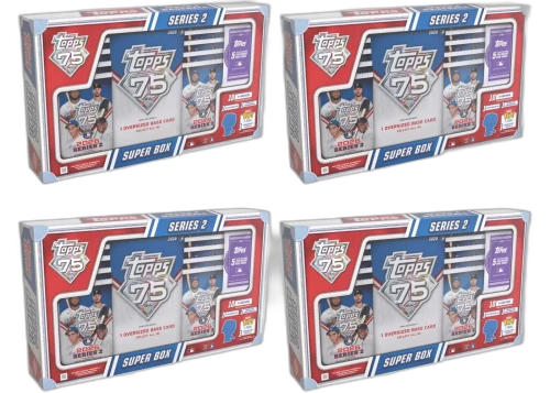 2026 Topps Series 2 Baseball Super Box 4x Lot