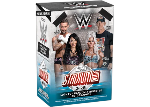 2026 Topps Stadium Club WWE Value Box