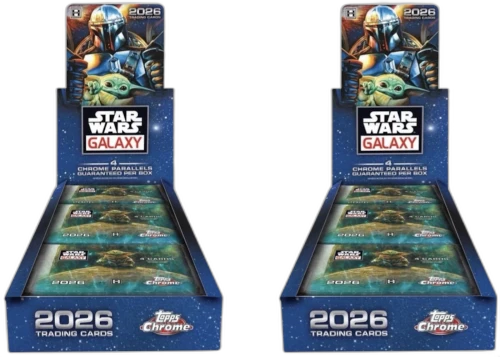 2026 Topps Star Wars Galaxy Hobby Box 2x Lot