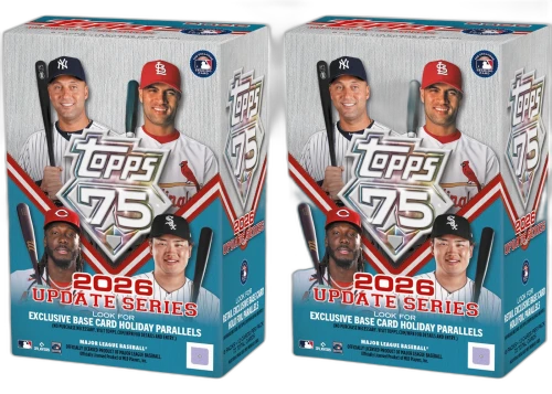 2026 Topps Update Series Baseball Value Box 2x Lot