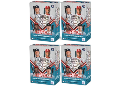 2026 Topps Update Series Baseball Value Box 4x Lot