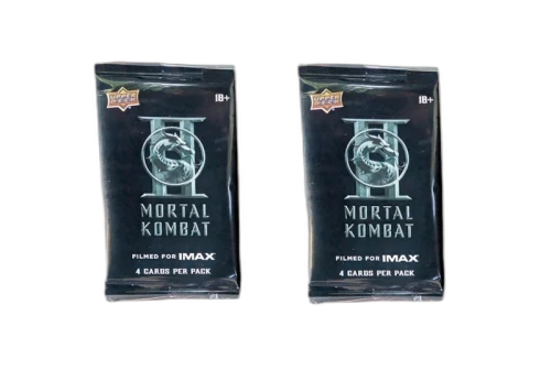2026 Upper Deck Mortal Kombat II IMAX Exclusive Trading Card Pack 2x Lot