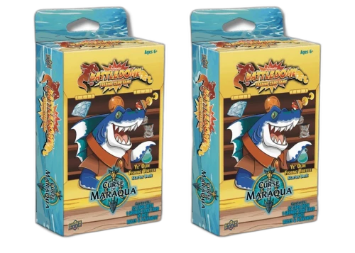 2026 Upper Deck Neopets Battledome Ye' Olde Fishing Vortex Starter Deck 2x Lot