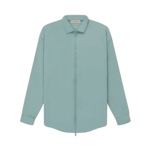 Fear of God Essentials Filled Nylon Shirt Jacket 'Sycamore'