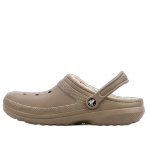 Crocs Classic Lined Clogs 'Mushroom Bone'