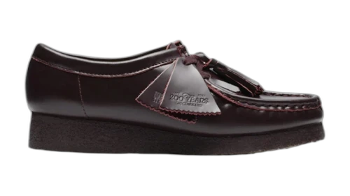 Clarks Originals Wallabee Leather Purple (Women's)
