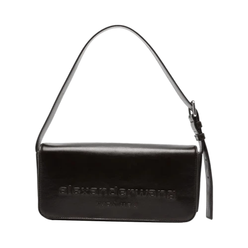 Alexander Wang Punch Flap Shoulder Bag 'Black'