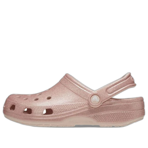 Crocs Classic Glitter Clogs 'Pink' (Women's)