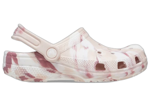 Crocs Classic Marbled Clog Quartz Multi (Kids)