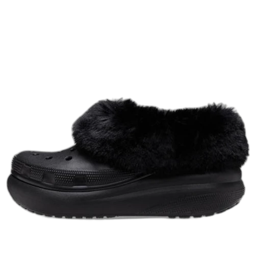 Crocs Furever Crush Shoe Clogs 'Black'