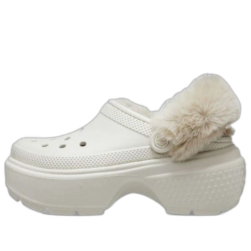 Crocs Stomp Lined Clogs 'White'